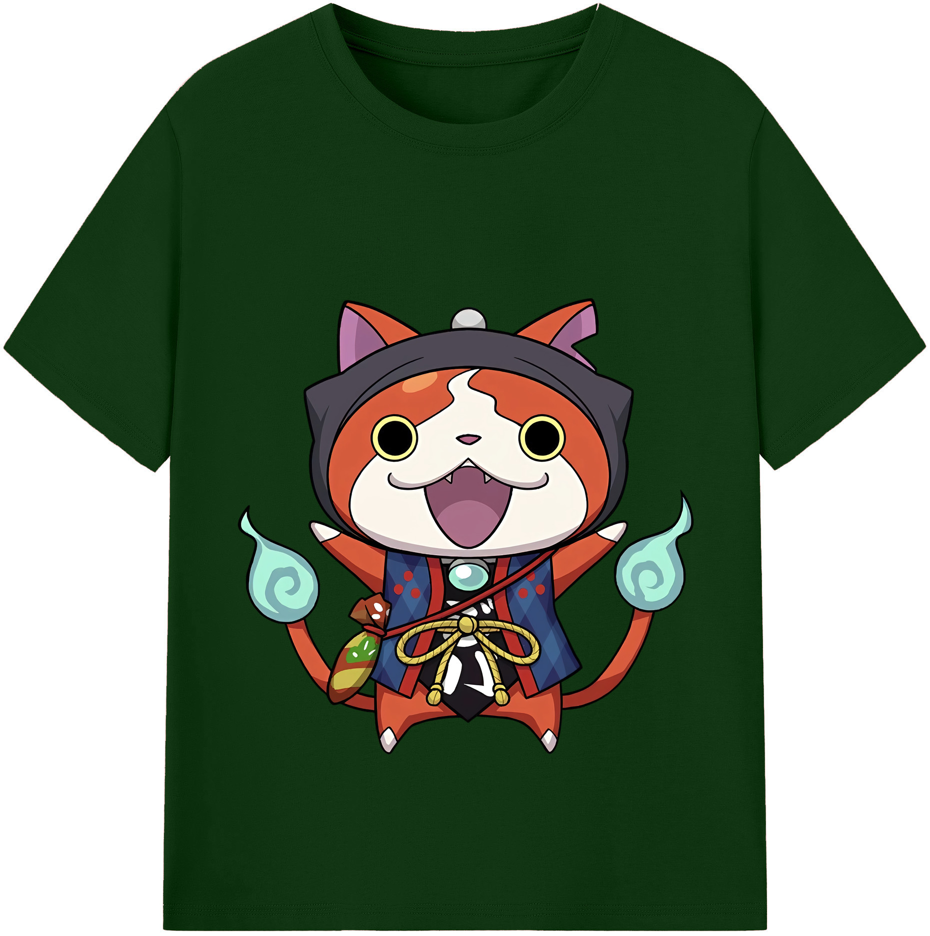 （画像用） 妖怪ウォッチ Yo-kai Watch 綿100％半袖Tシャツ（フロントプリント）